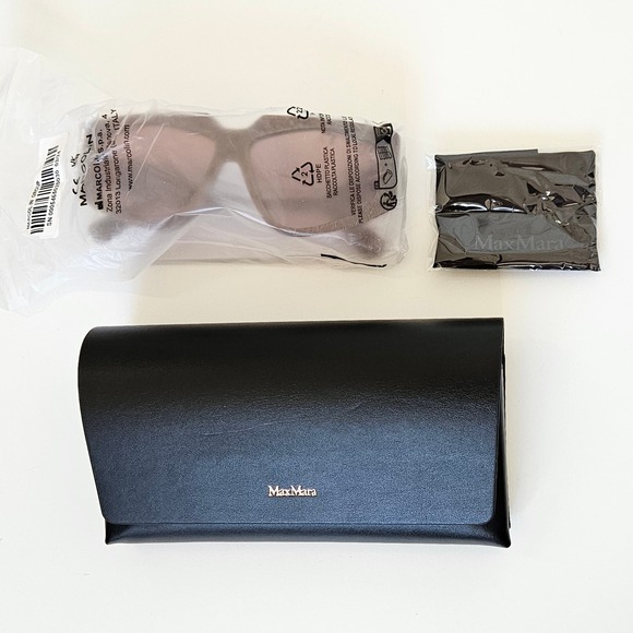 Max Mara Eyewear Glimpse Sunglasses NEW with Case - Picture 7 of 11